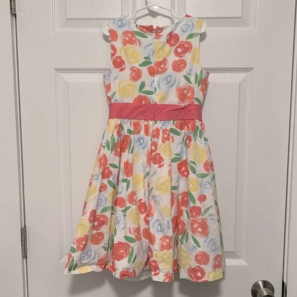 🎁🎁Holiday Flash Sale🎁🎁 EUC Gymboree Little Girls Size 8 Spring Floral Dress - Picture 2 of 5